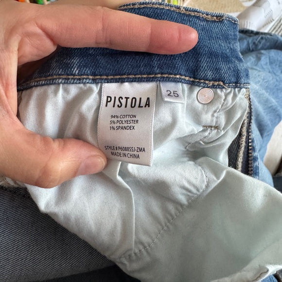 PISTOLA denim - Lennon High Rise Cropped Boot in Zuma - Picture 4 of 6